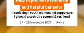 Corso di formazione Eurodesk sul ruolo degli youth workers nel supportare i giovani a costruire comunità resilienti