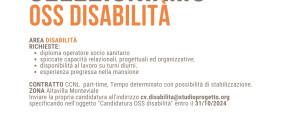 Studio Progetto seleziona OSS settore Disabilità