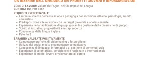 Selezione operatore Progetti Giovani e Informagiovani